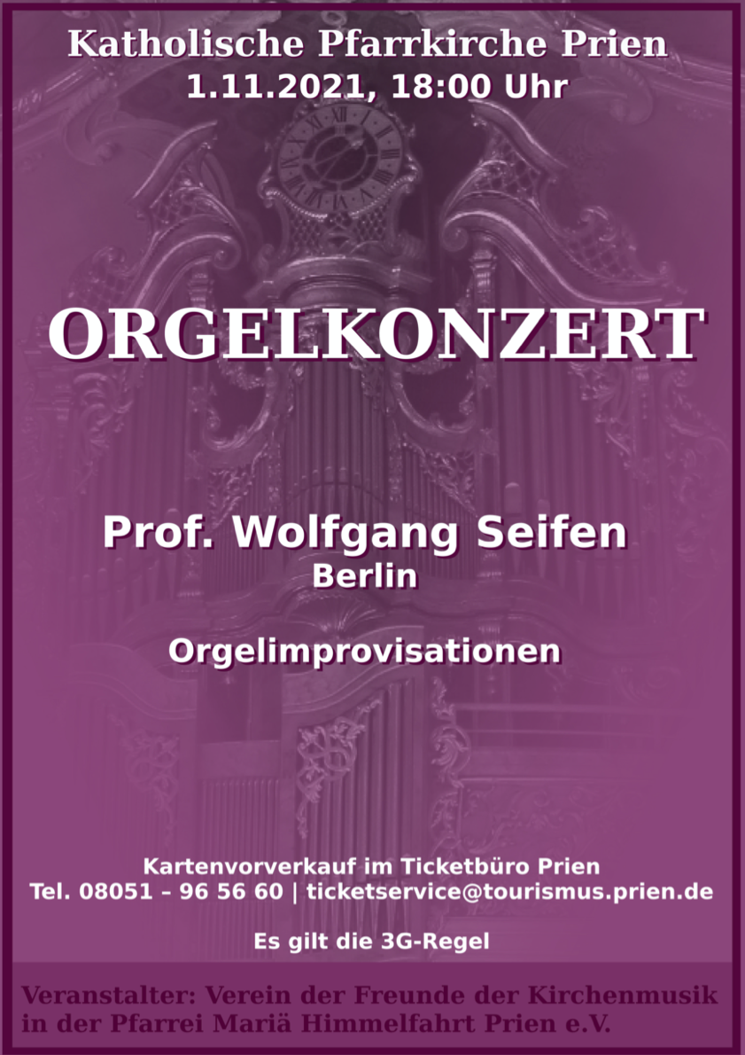 Orgelkonzert Allerheiligen – 2021