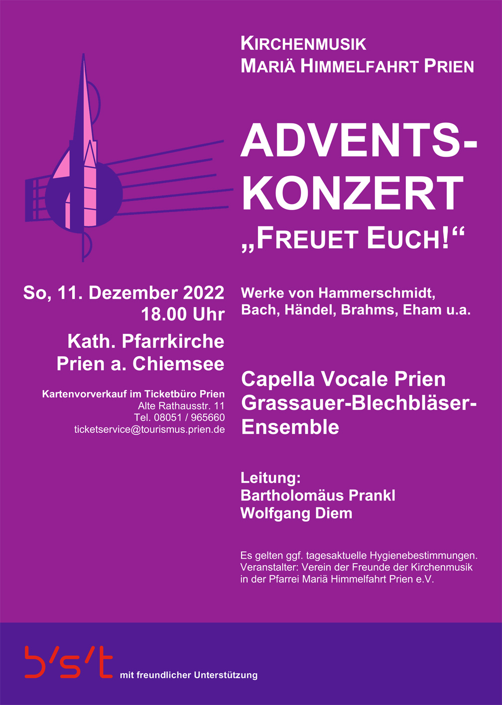 Advents-Konzert am 11.12.2022 – Prien