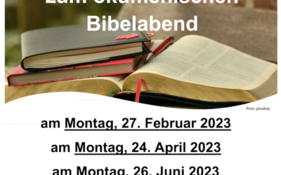 Ökumenisches Bibelabend – 2023