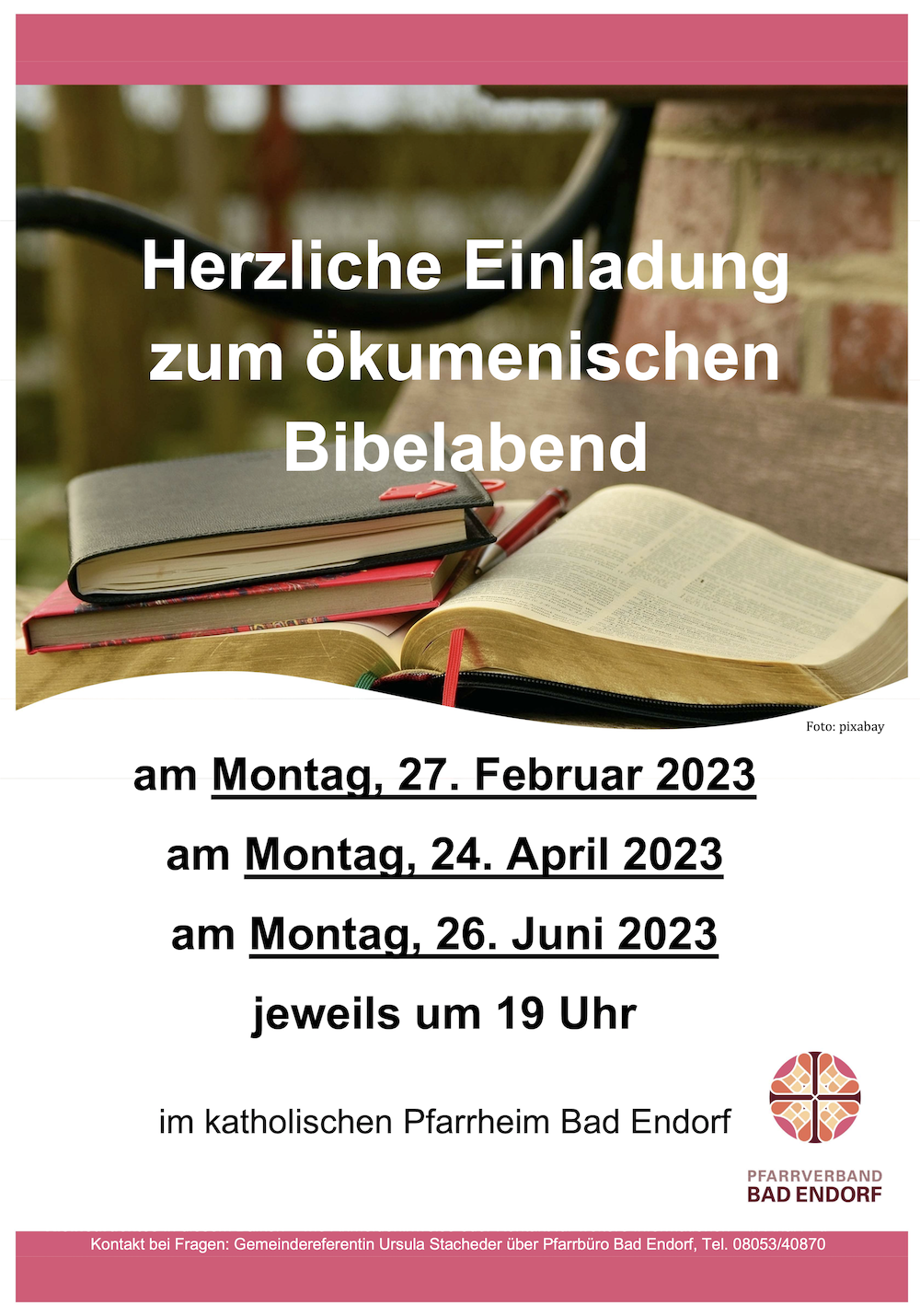 Ökumenisches Bibelabend – 2023