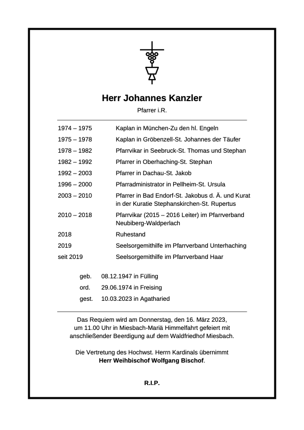 Kanzler Johannes