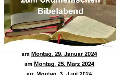 Ökumenischer Bibelabend – 2024
