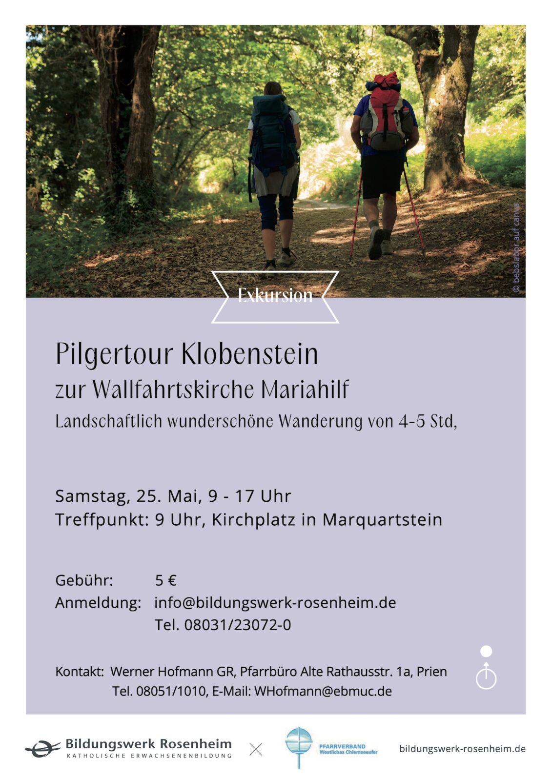 Pilgertour Klobenstein zur Wallfahrtskirche Mariahilf – 2024