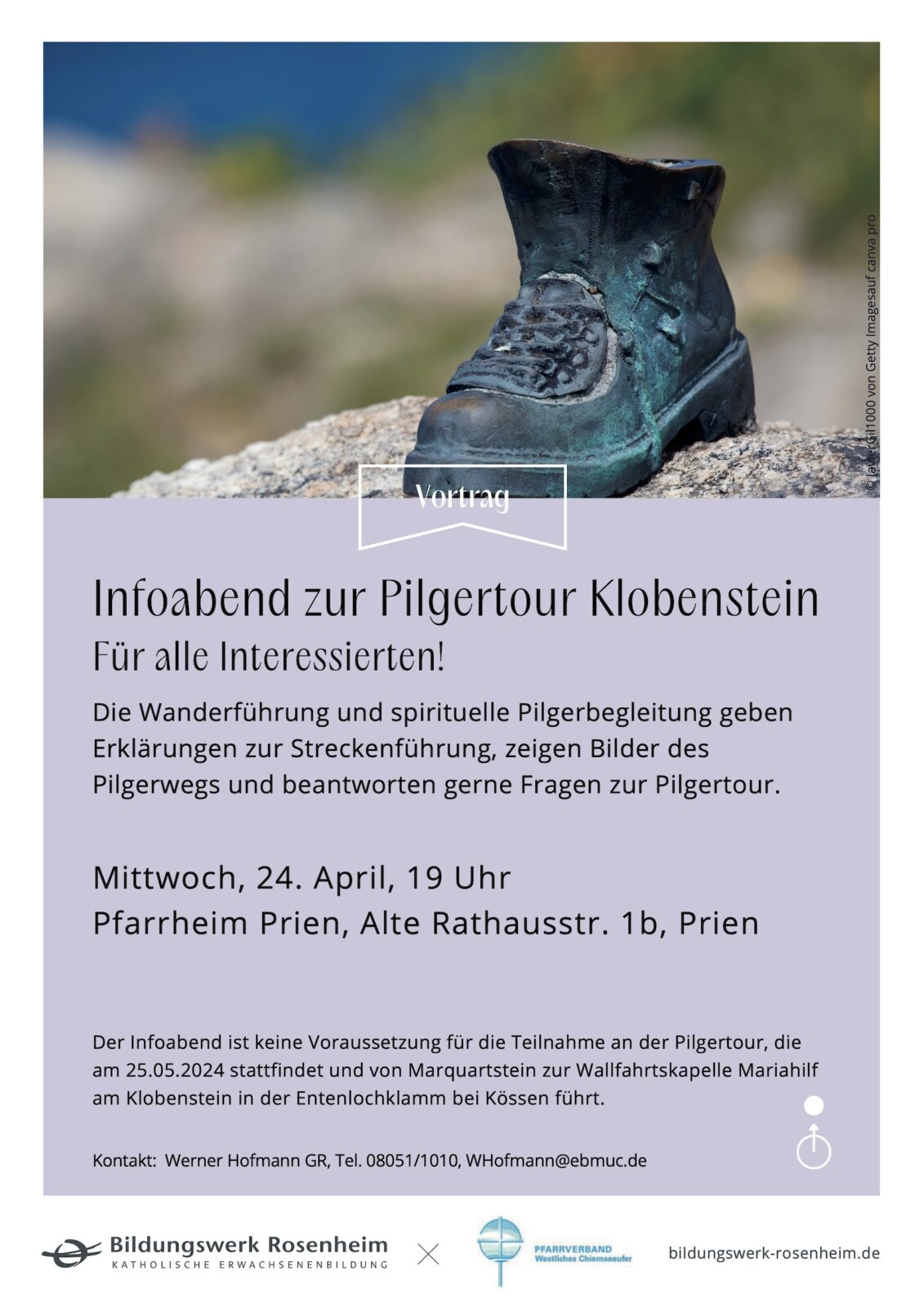 Infoabend zur Pilgertour Klobenstein – 2024