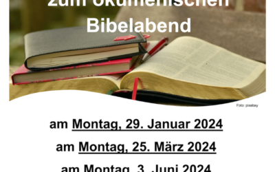 Ökumenisches Bibelabend – 2024